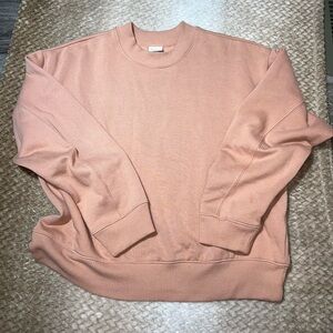 A New Day Cozy Peach Sweatshirt